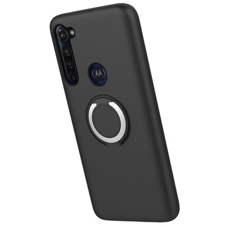 Zizo Revolve Series Motorola Moto G Pro Ring Case - Magnetic Black
