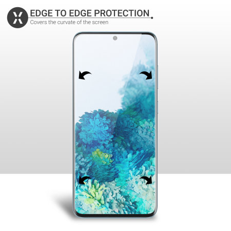 Olixar Samsung Galaxy S20 FE Film Screen Protector 2-in-1 Pack