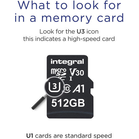 Integral 512GB Micro SDXC High-Speed Memory Card - Class 10