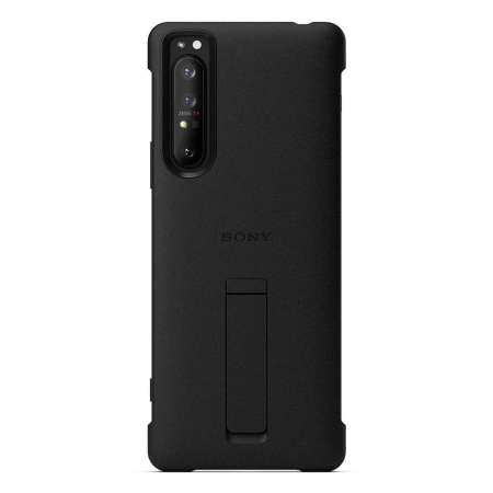 Official Sony Xperia 5 II Style Cover Stand Case - Black