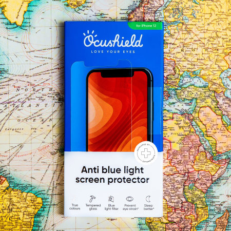 Ocushield iPhone 12 Pro Anti-Blue Light Glass Screen Protector