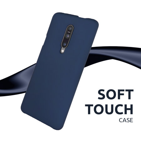 Olixar Oneplus 8T Soft Silicone Case - Midnight Blue