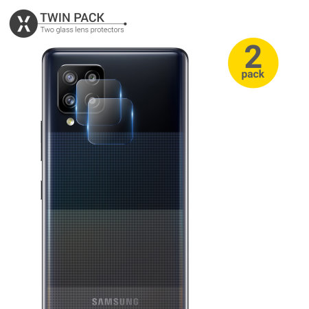 Olixar Samsung Galaxy A42 5G Camera Protectors - Twin Pack