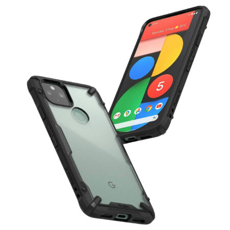 Ringke Google Pixel 5 Fusion X Tough Case - Black