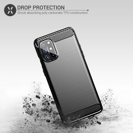 Olixar Sentinel Oneplus 8T Case & Glass Screen Protector - Black