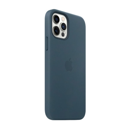 Official Apple Iphone 12 Pro Max Leather Case With Magsafe Blue