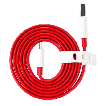 Official OnePlus 7T Warp Charge USB-C Charging Cable 1m - Red