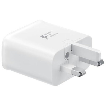 Official Samsung S20 Ultra Fast Charger & USB-C Cable - White