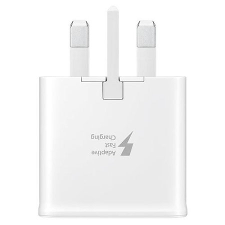 Official Samsung Galaxy A21s Fast Charger & USB-C Cable - White