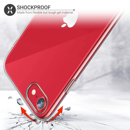 iPhone 7 Anti-Shock Gel Case - Clear