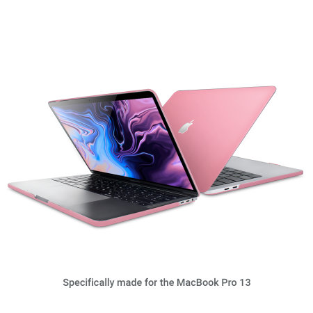 Olixar ToughGuard Macbook Pro 13 Inch 2018 Hard Shell Case - Pink