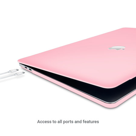 Olixar ToughGuard Macbook Pro 13 Inch 2020 Hard Shell Case - Pink