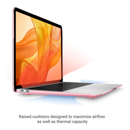 Olixar Macbook Air 13 inch 2018 Tough Case - Pink