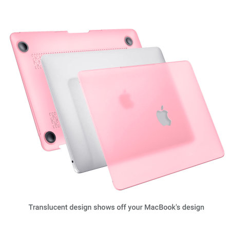 Olixar Macbook Air 13 inch 2018 Tough Case - Pink