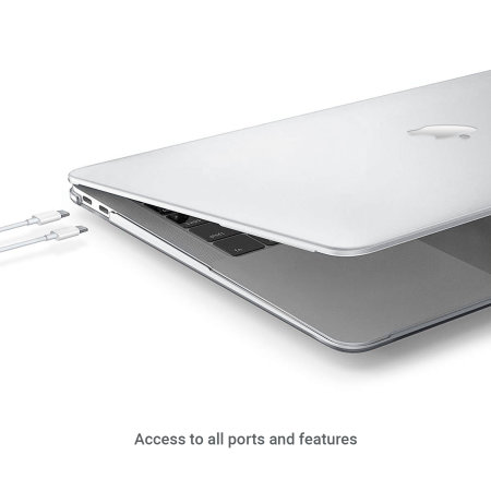 Olixar Macbook Air 13 inch 2018 Tough Case - Clear