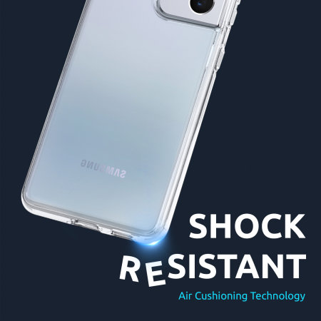 Olixar Antibacterial NovaShield Clear Bumper Case - For Samsung Galaxy S21 Ultra
