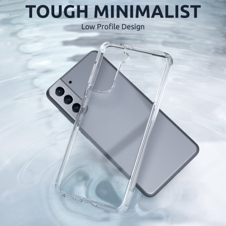 Olixar Antibacterial NovaShield Clear Bumper Case - For Samsung Galaxy S21 Plus