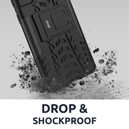 Olixar ArmourDillo Black Protective Case - For Samsung Galaxy S21 Plus