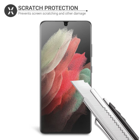 Olixar 2 Pack Ultra Film Screen Protector - For Samsung Galaxy S21 Ultra