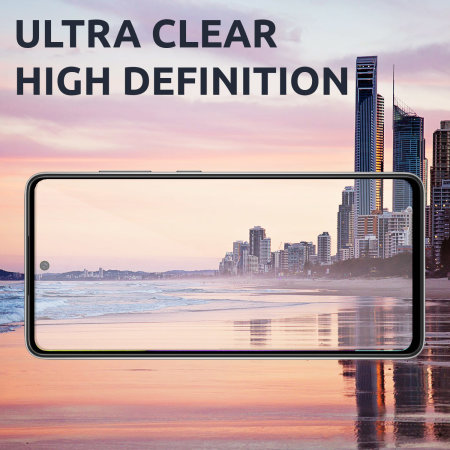 Olixar Samsung Galaxy A52 Tempered Glass Screen Protector
