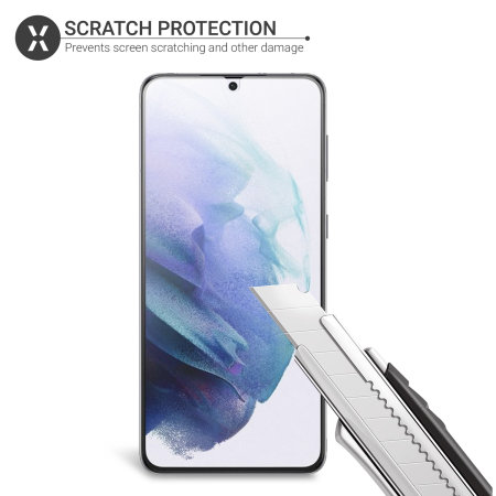 Olixar 2 Pack Anti-Blue Light FilmScreen Protector - For Samsung Galaxy S21