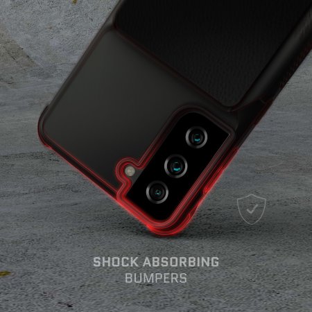Ghostek Exec 4 Genuine Leather Black Wallet Case - For Samsung Galaxy S21