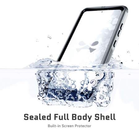 Ghostek Nautical 3 Black Waterproof Case - For Samsung Galaxy S21 Ultra