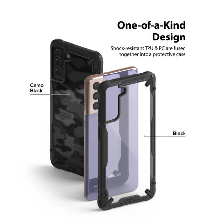 Ringke Camo Fusion X Bumper Case - For Samsung Galaxy S21