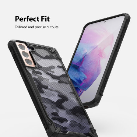 Ringke Fusion X Design Camo Bumper Case - For Samsung Galaxy S21 Plus