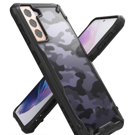 Ringke Fusion X Design Camo Bumper Case - For Samsung Galaxy S21 Plus
