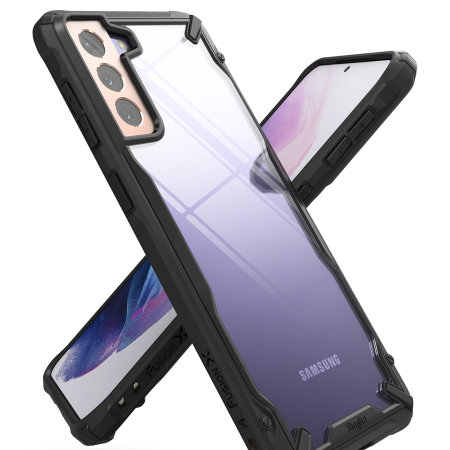 Ringke Fusion X Tough Black Bumper Case - For Samsung Galaxy S21 Plus