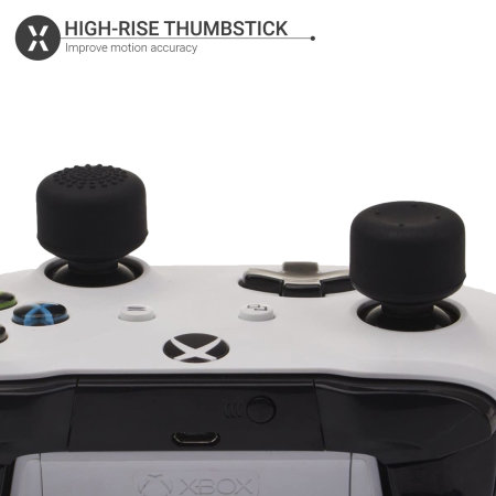 Olixar Precision Thumb Grips For Xbox Wireless Controller - Black