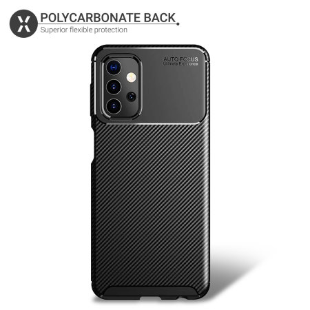 Olixar Carbon Fibre Samsung Galaxy A32 5G Case - Black