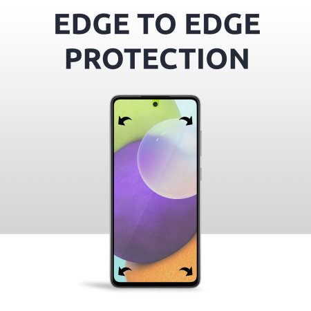 Olixar Samsung Galaxy A52 Film Screen Protector - 2-in-1 Pack