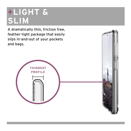 [U] By UAG Samsung Galaxy S21 Lucent Series Case - Ice