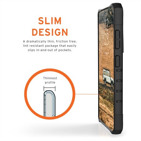 UAG Pathfinder Samsung Galaxy S21 Ultra Protective Case - Black