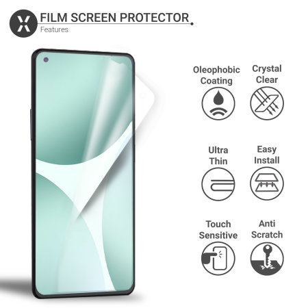 Olixar OnePlus 9 Film Screen Protectors - 2 Pack