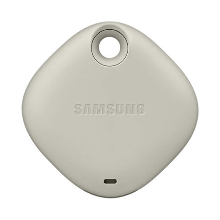 Official Samsung Galaxy SmartTag Bluetooth Compatible Tracker- Oatmeal