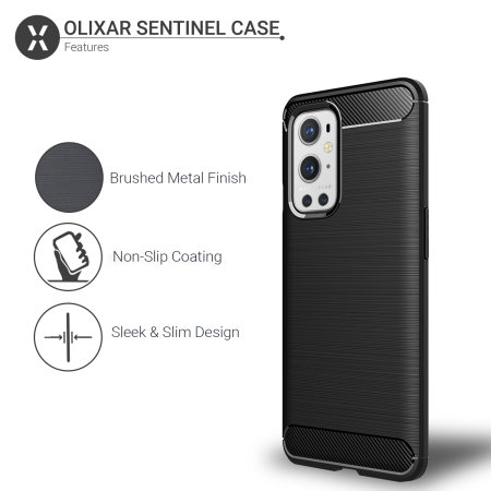 Olixar Sentinel OnePlus 9 Pro Case & Glass Screen Protector