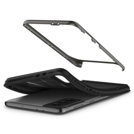 Spigen Gunmetal Neo Hybrid Tough Case - For Samsung Galaxy S21