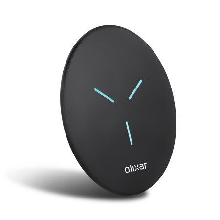Olixar Black 15W Fast Wireless Charger Pad - For Samsung Galaxy S21