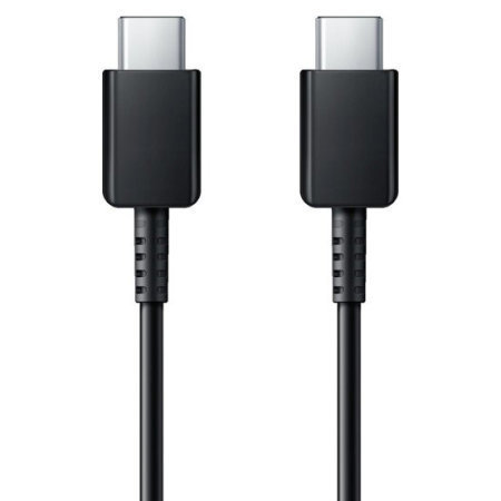 Official Samsung Black 1m USB-C to USB-C PD Cable - For Samsung Galaxy S21 Ultra