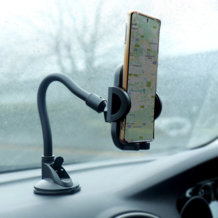 Universal Dashboard Phone Holder - 360° Rotating Car Mount For Safe Driving