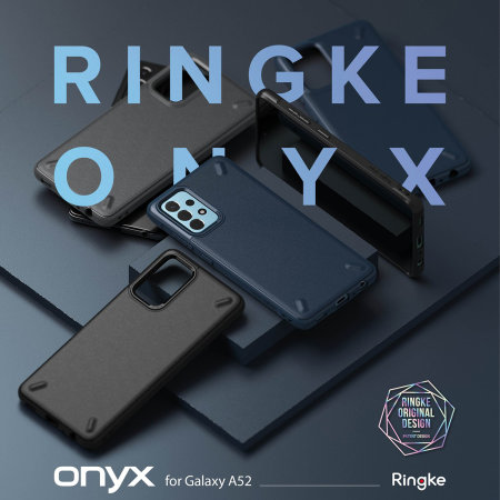 Ringke Onyx  Protective Navy Case - For Samsung Galaxy A52