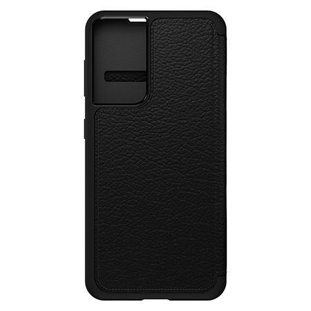 OtterBox Strada Series Black Wallet Case - For Samsung Galaxy S21 Plus