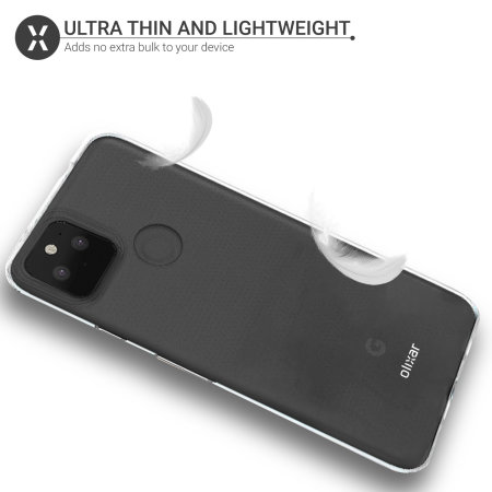 Olixar Ultra-Thin Google Pixel 5a Case - 100% Clear