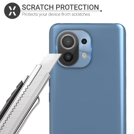 Olixar Xiaomi Mi 11 Camera Protectors - Twin Pack