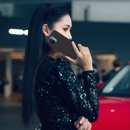 Olixar Soft Silicone Xiaomi Mi 11 Case - Black
