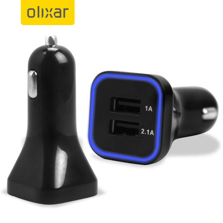 Olixar High Power OnePlus 9 Car Charger & 1m Cable - Black