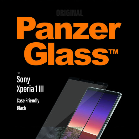 PanzerGlass Sony Xperia 1 III Glass Screen Protector - Black